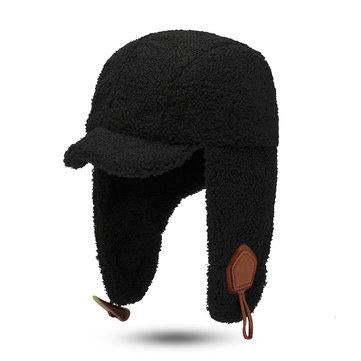 Chapeau d'agneau en cachemire et feng