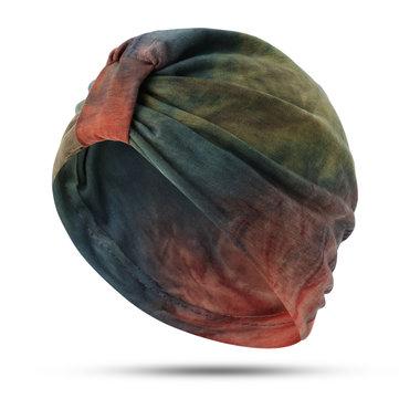 Tie-Dye Flexible Soft Casquette Bonnet Bandeau