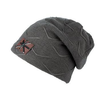 Drapeaux américains tricotés Skullies Beanie Cap