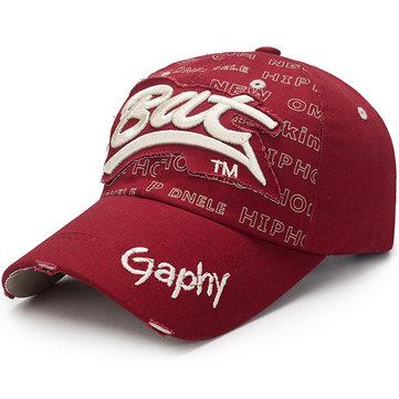 Casquette de baseball brodée en coton