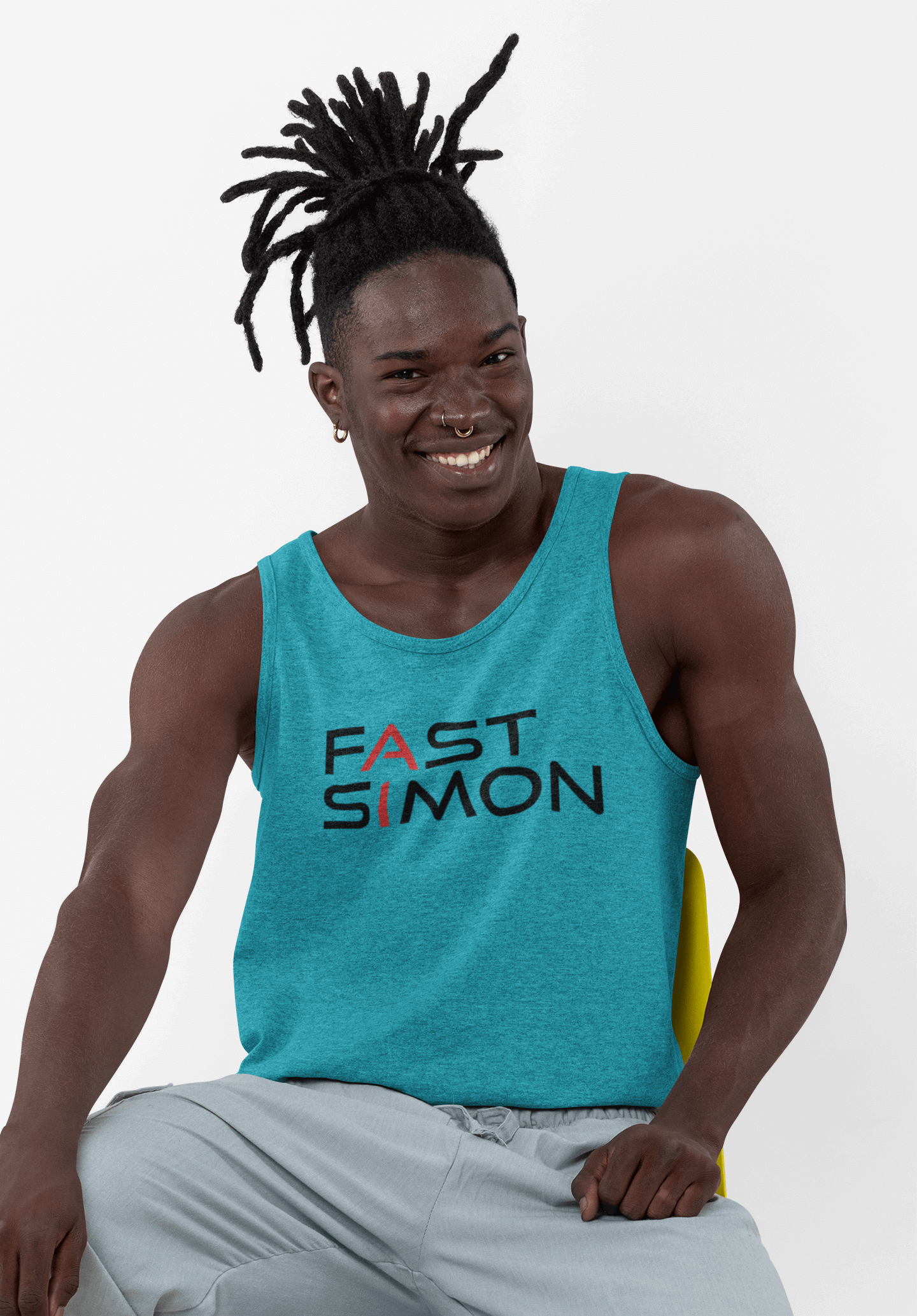 Mens Loose Tank Top