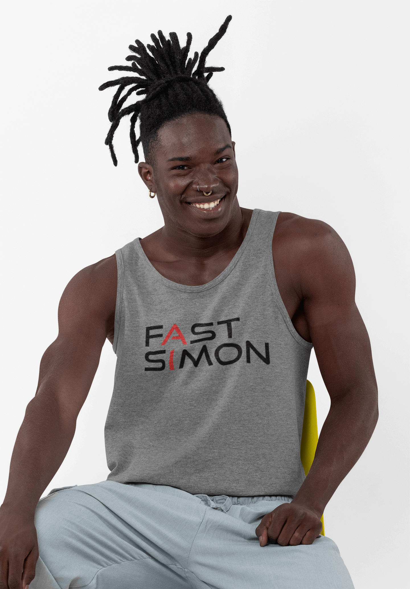 Mens Loose Tank Top