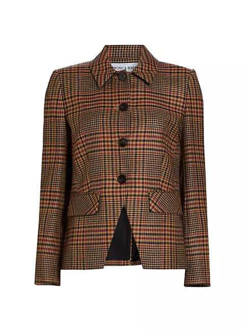 Aire Check Wool Dickey Jacket