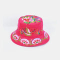 Dames chapeau rond chapeau complet chapeau brodé