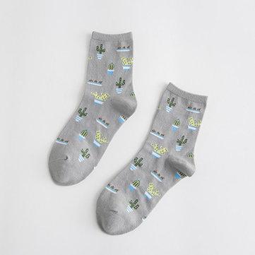 Cute multicolored cotton socks