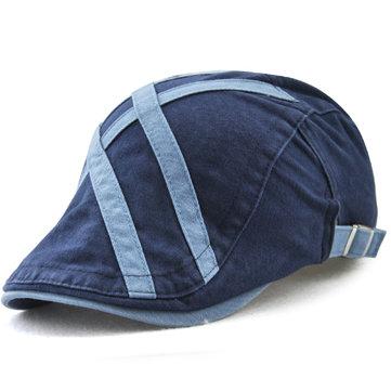Béret unisexe en 100% coton respirant coupe-vent ajustable