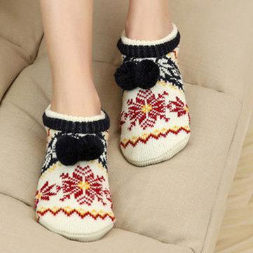 Chaussettes épaisses et chaudes au sol
