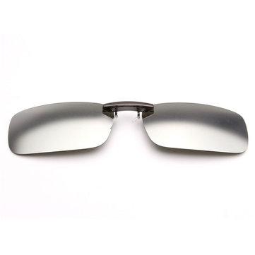 Clip polarisé sur le clip de vision nocturne pour lunettes de soleil pour lunettes à monture en métal