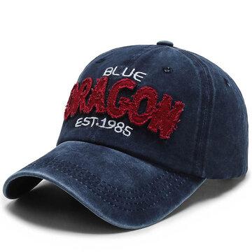 Men's Custom Washed Denim Baseball Cap Parasol Hat Outdoor