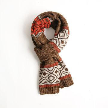 Châles écharpes en coton de style ethnique laine