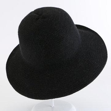 Haut pliable en tricot de laine