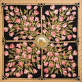 Foulard carré imprimé chaud