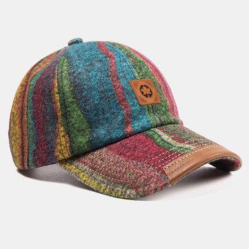 Warm Plush Soft - Casquettes de baseball à carreaux en tissu