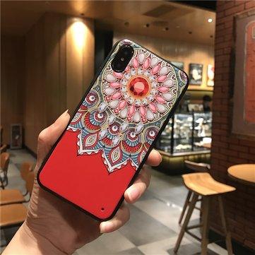 Étui de téléphone TPU de style chinois Emboss de Vogue
