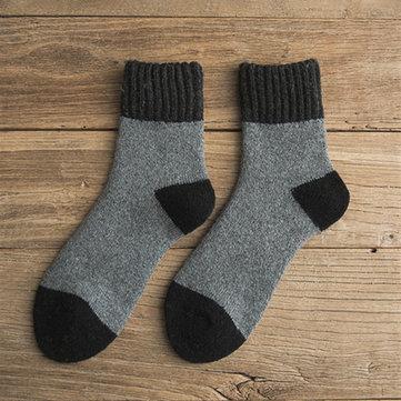 Chaussettes de tube moyen laine