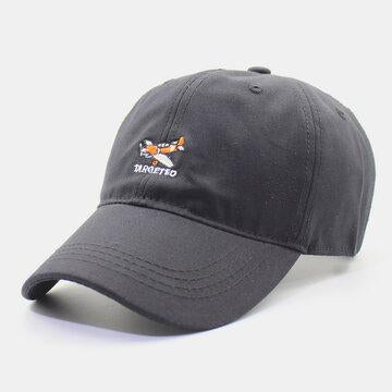 Men women street hip hop baseball cap cartoon airplane outdoor shadow baseball cap