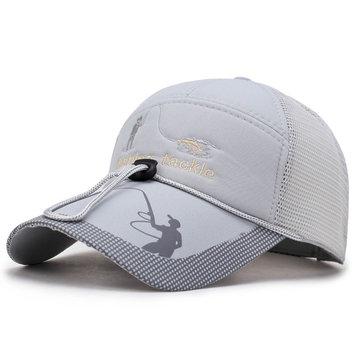 Chapeau ajustable en mesh respirant l'été