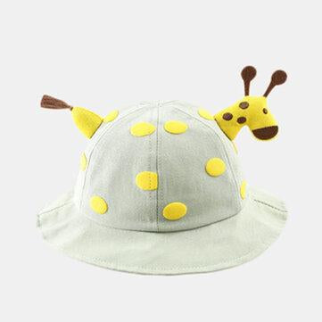 Chapeau anti-poussière de chapeau de seau pour enfants de chrysanthème
