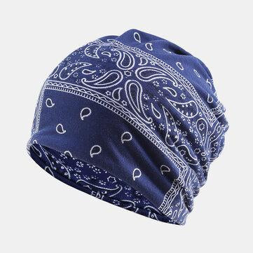 Vintage elastic cotton hat for women