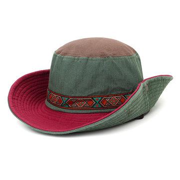 Veste chapeau de pêcheur avec visière pliable assortie aux couleurs