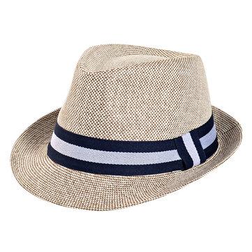 Casquette de jazz en paille respirante