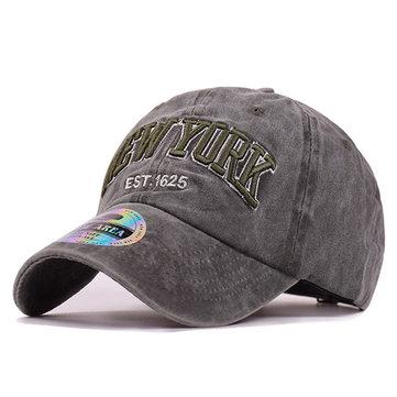 Chapeau de base-ball brodé en coton