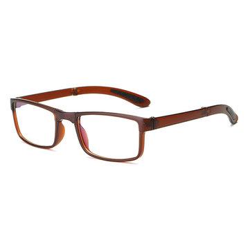 Lunettes de lecture pliantes unisexes avec étui à lunettes