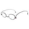 Lunettes de lecture anti-lumière bleue avec pieds en métal