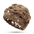 Bonnet tricoté à la main