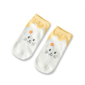 Chaussettes de bande dessinée de coton de coton chaussettes invisibles d'antenne de Catwoman de barre de sucrerie