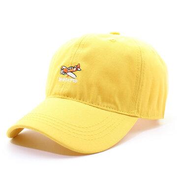 Men women street hip hop baseball cap cartoon airplane outdoor shadow baseball cap