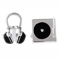 Boutons de manchette CD Headse exquis