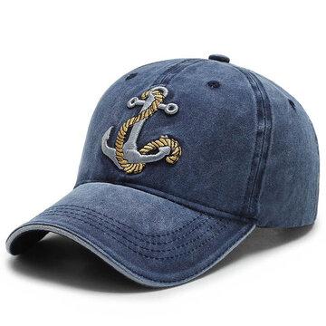 Outdoor Custom Border Washed Denim Baseball Cap Parasol Hat