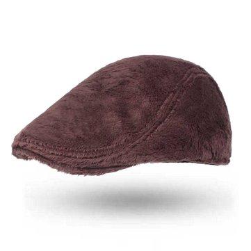 Béret de velours d'hiver