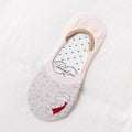 Chaussettes antidérapantes à la cheville en coton respirant