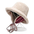 Bonnet de pêcheur chaud en velours