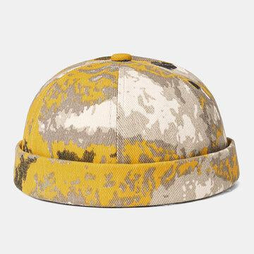 Chapeau crâne chapeau melon d'été chapeau sans bord vintage