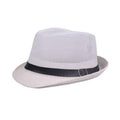 Casquette jazz respirante en paille solide