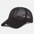 Chapeau de soleil en plein air respirant casquette de baseball maille creuse