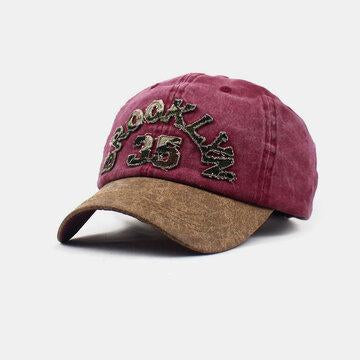 Retro Baseball Cap Retro Sun Hat Embroidery Hats