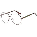 Retro Harajuku Big Frame Lunettes de Vue