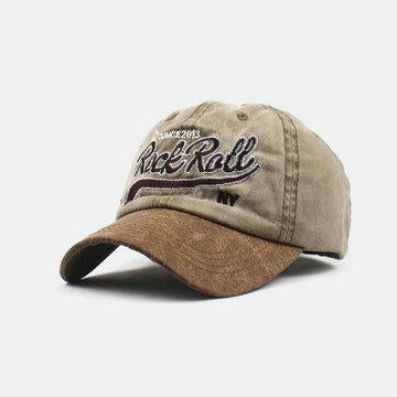 Fashionable Baseball Cap Retro Sun Hat Cotton Embroidery Hats