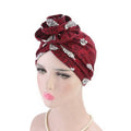 Casquette bandeau fleur