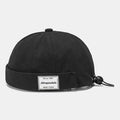 Casquettes de tête de mort télescopique élastique couleur unie