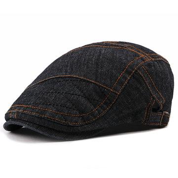 Casquette de béret en coton lavé