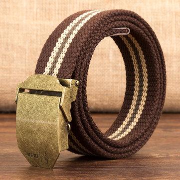 Ceinture à boucle automatique Ceinture en jean tissé décontracté