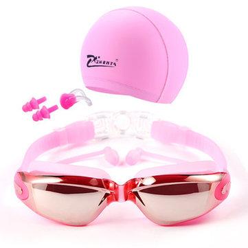 Lunettes de natation imperméables et anti-buée
