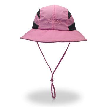 Women Men Couple Anti-UV Foldable Fishing Hats Outdoor Floppy Wide Brim Sunscreen Hat Bucket Hat