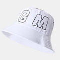 Couple, seau, chapeau, plat, lettre, mode, pêcheur, chapeau