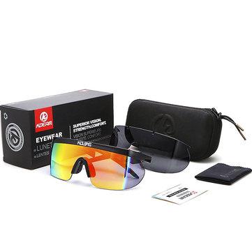 Lunettes de soleil polarisées avec lentilles interchangeables